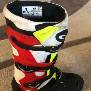 Alpine Star Tech 5 motorcycle boots.  Size 12